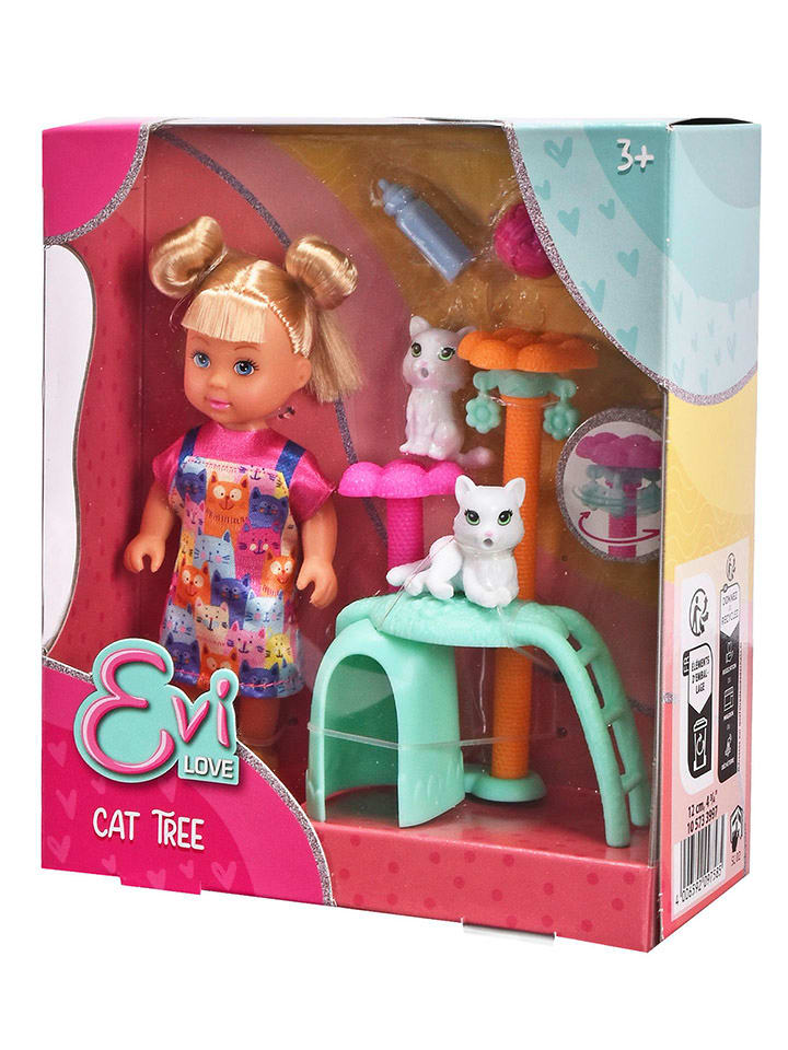 Lalka "Cat tree" z akcesoriami - 3+