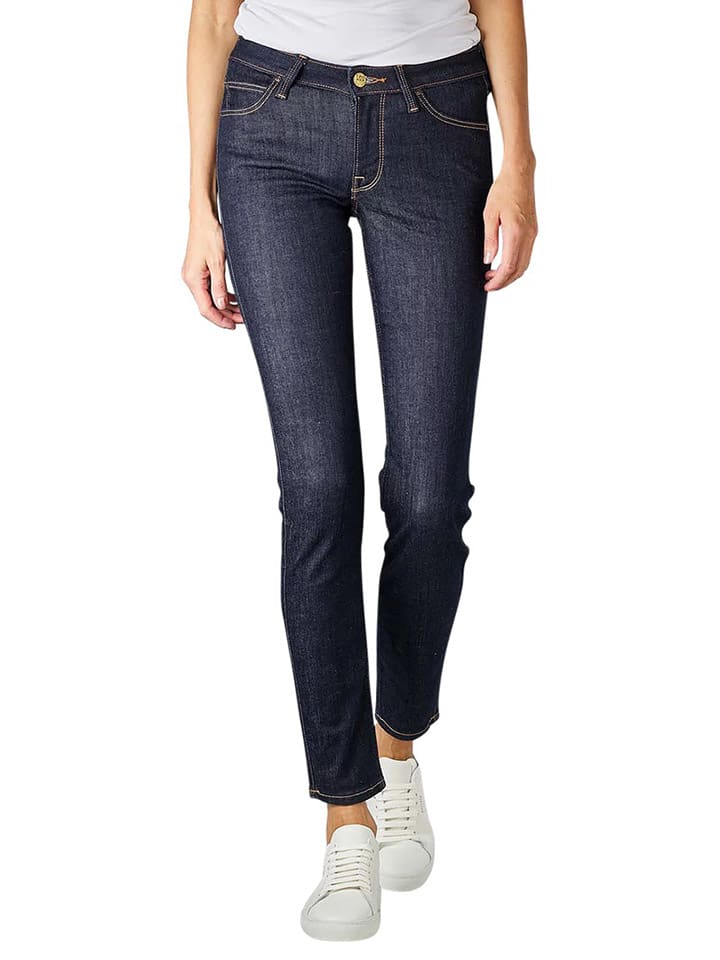 Dżinsy - Skinny fit - w kolorze granatowym