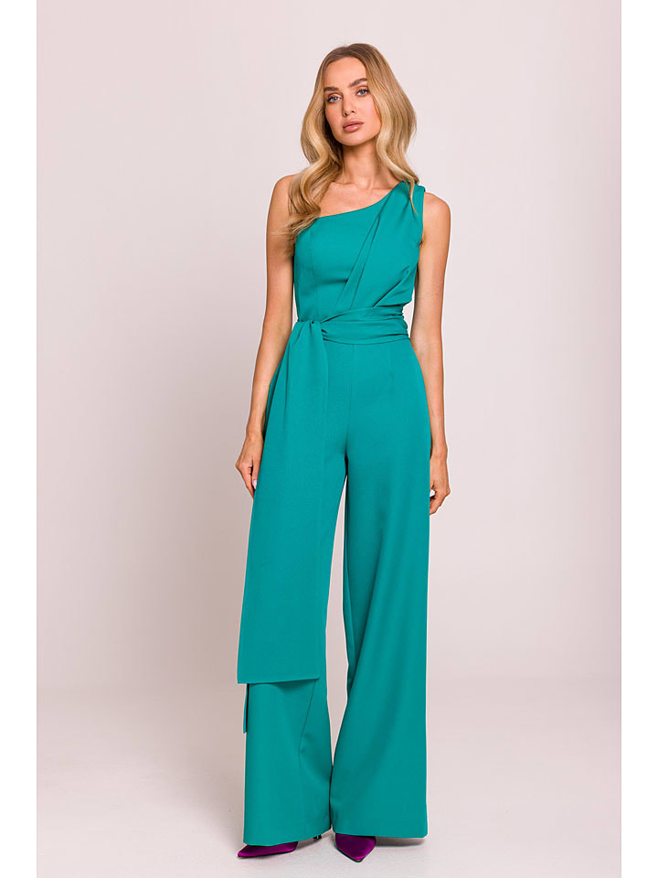 Jumpsuit in Türkis