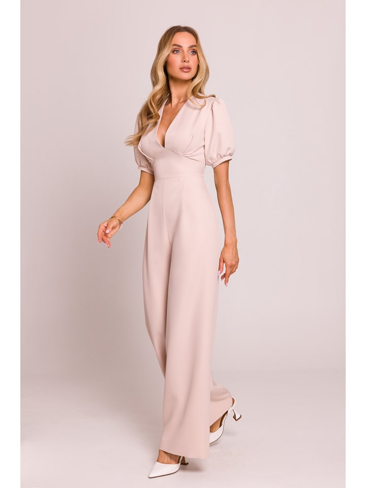 Jumpsuit in Beige