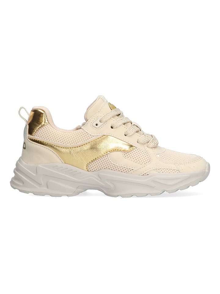 Sneakersy w kolorze kremowym