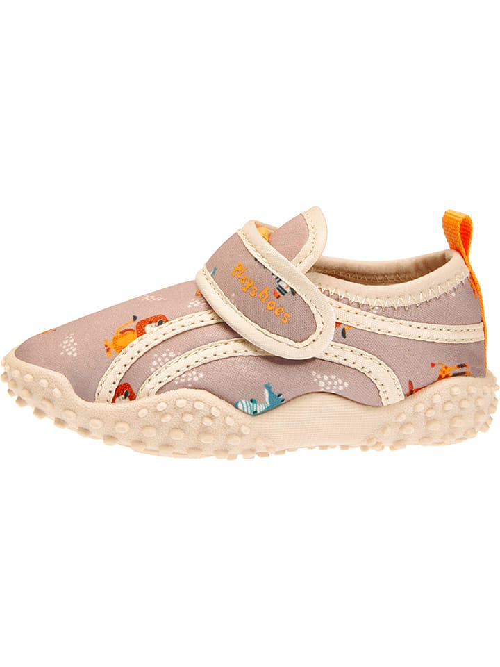 Buty kąpielowe w kolorze beżowym