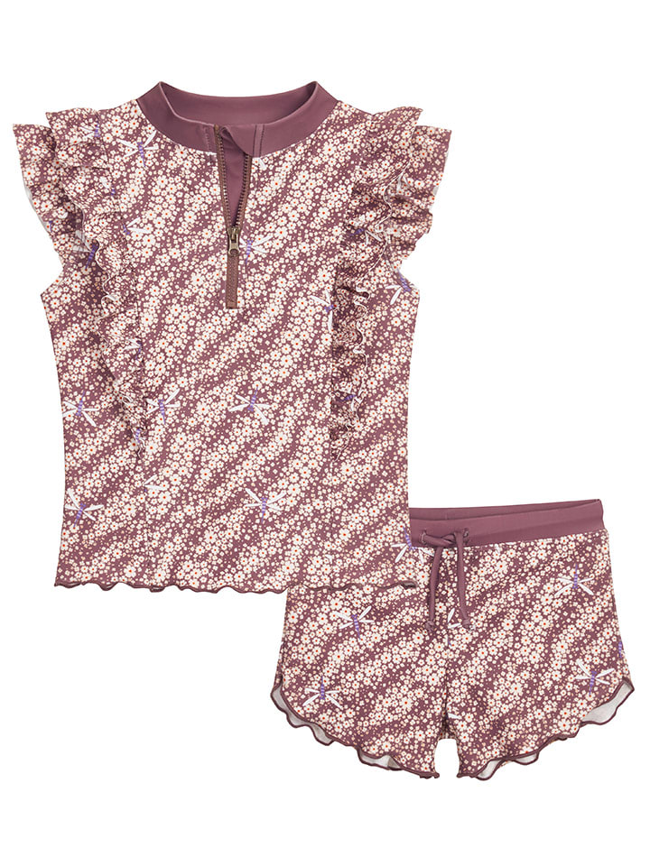 2tlg. Badeoutfit in Lila