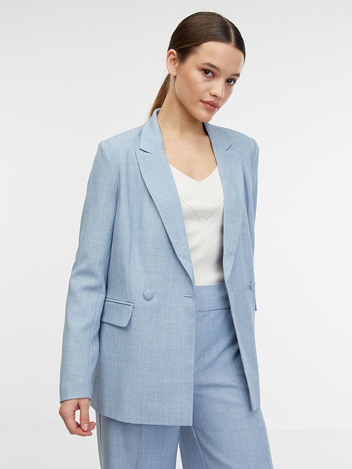 Blazer in Hellblau