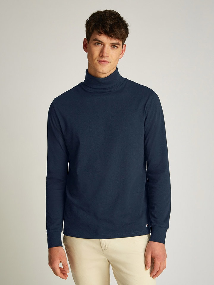 Longsleeve in Dunkelblau