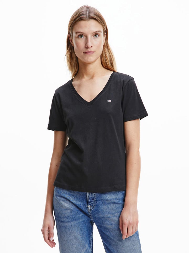 Shirt in Schwarz