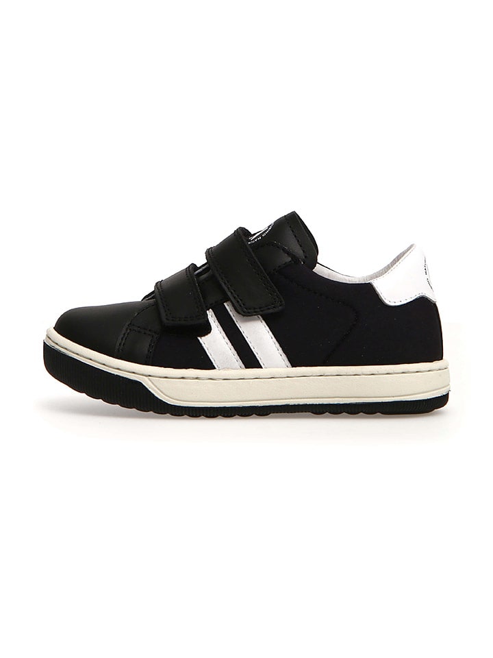 Leder-Sneakers "Rery" in Schwarz