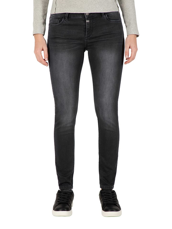 Jeans "Aleena" - Slim fit - in Anthrazit