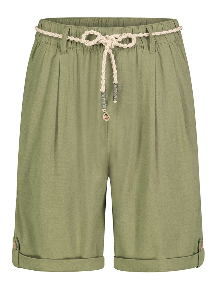 Bermudy w kolorze khaki