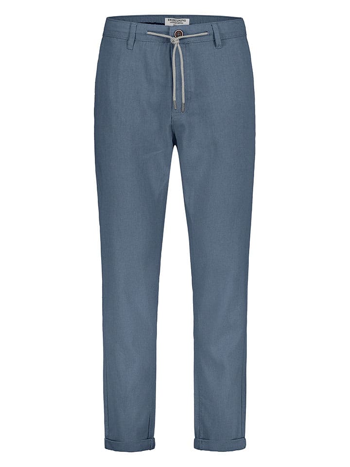 Chinobroek blauw