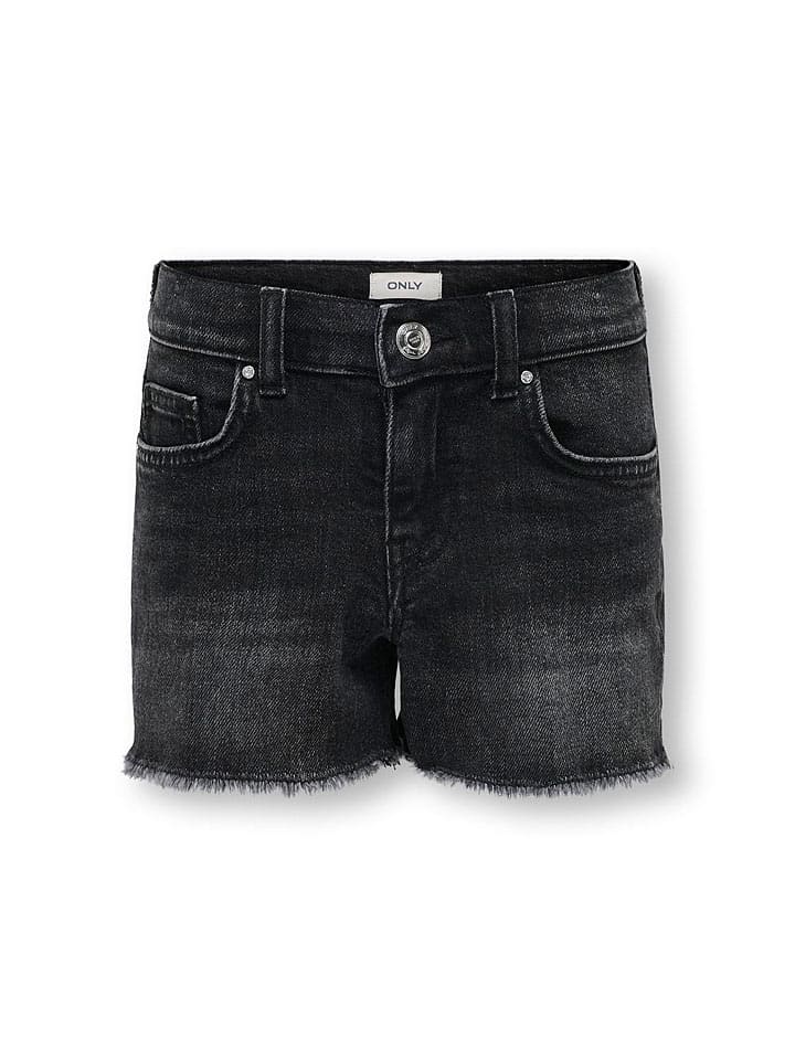Jeans-Shorts "Robyn" in Schwarz