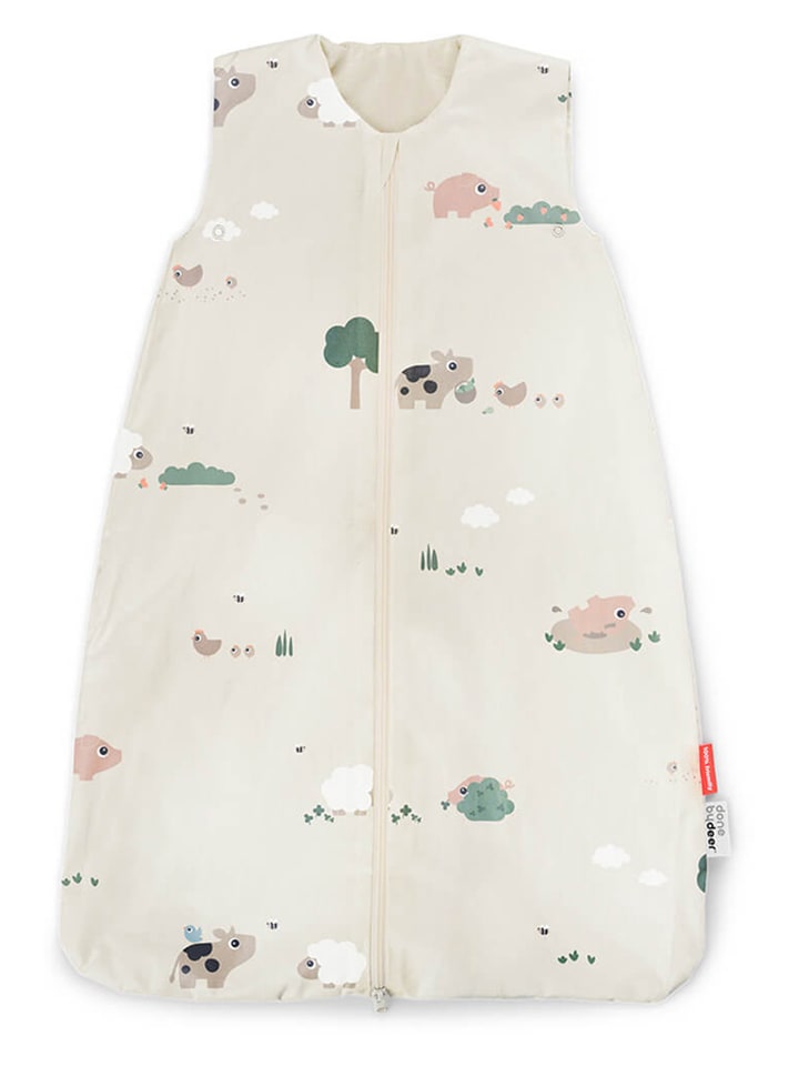 Schlafsack "Tiny farm" in Beige - TOG 1
