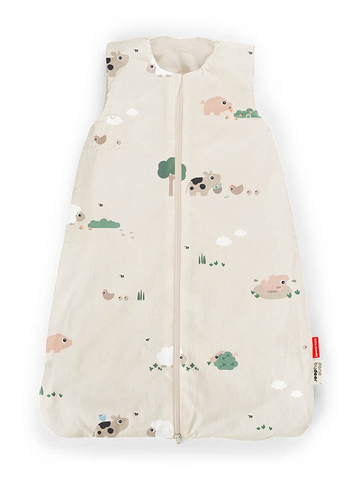 Schlafsack "Tiny farm" in Beige - TOG 2.5