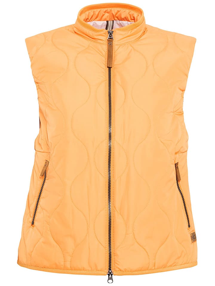Steppweste in Orange