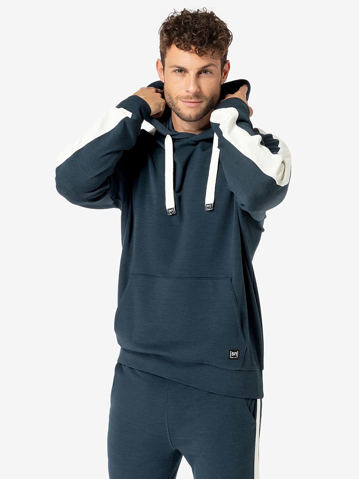Hoodie "Colorado" donkerblauw