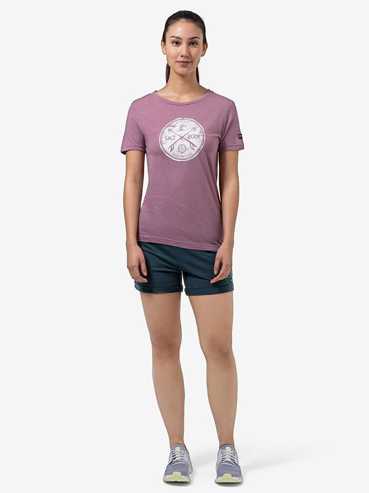 Sweatshort "Wide" donkerblauw