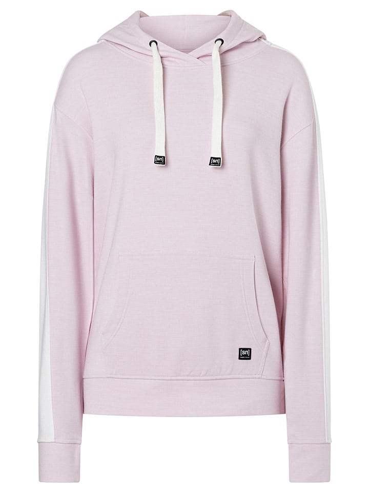 Hoodie "Colorado" lichtroze