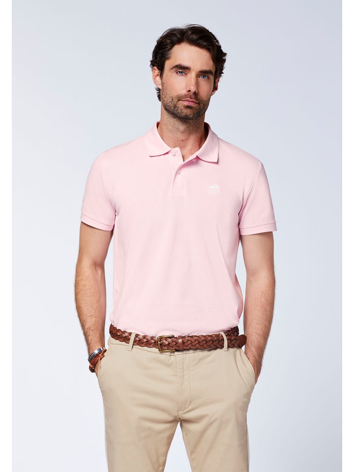 Poloshirt in Rosa