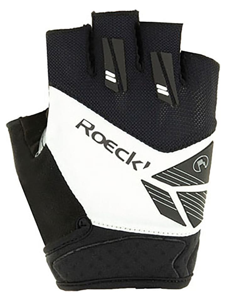 Fahrradhandschuhe "Index" in Schwarz/ Weiß