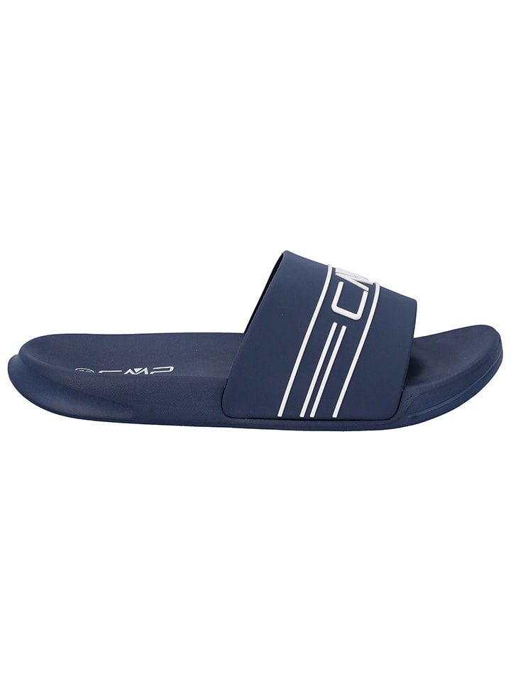 Slippersy "Nautylus" w kolorze granatowym