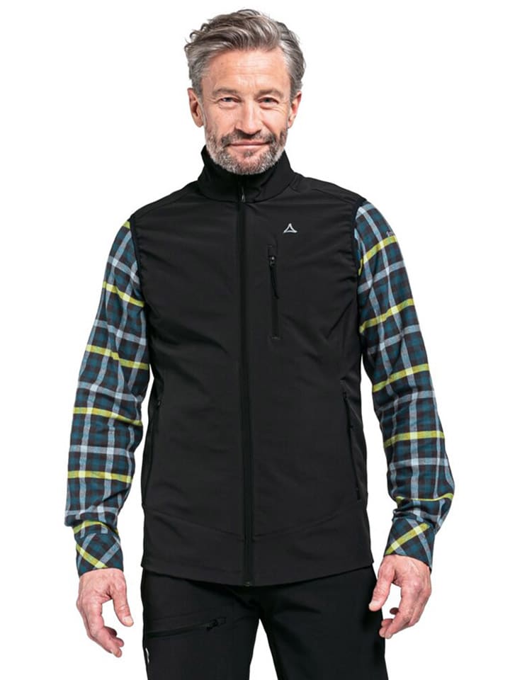 Softshellweste "Martinau" in Schwarz