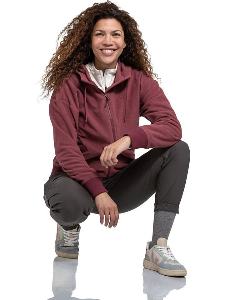 Fleece vest "Leveche" paars