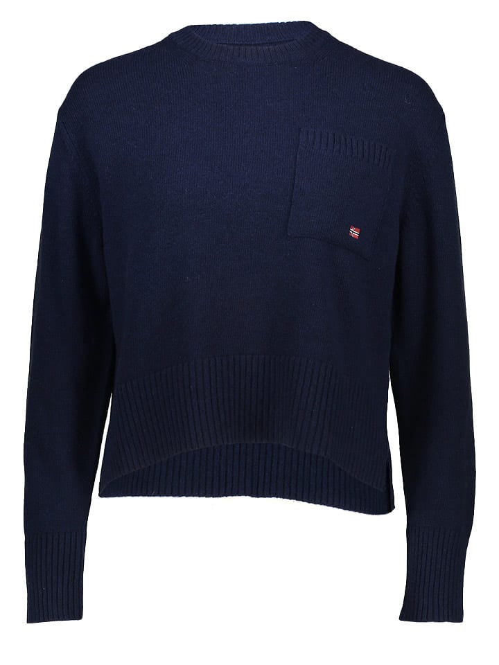 Pullover in Dunkelblau