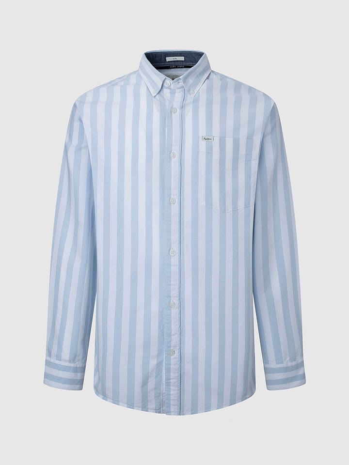 Hemd "Lucius" - Slim fit - in Hellblau
