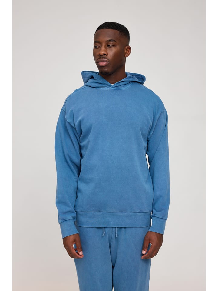 Hoodie "Natural Dye" lichtblauw