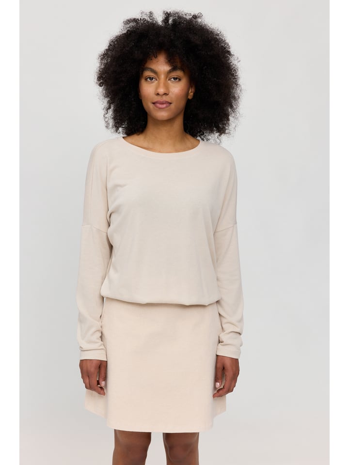 Longsleeve "Jersey Knit" in Beige