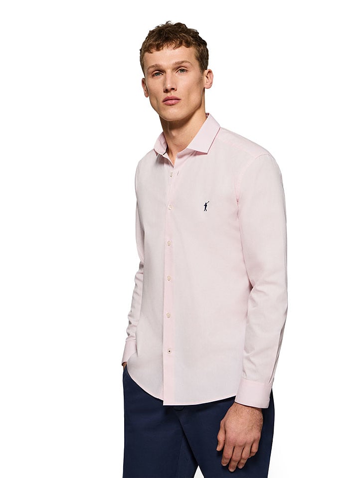 Koszula - Slim fit - w kolorze jasnoróżowym