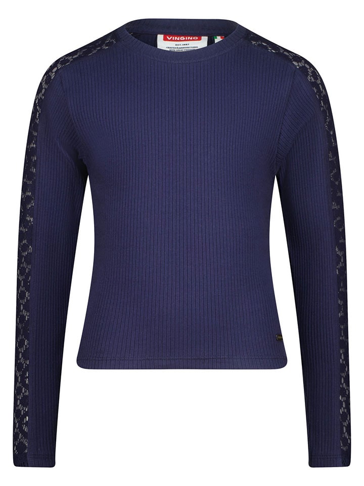 Longsleeve "Jaisa" in Dunkelblau