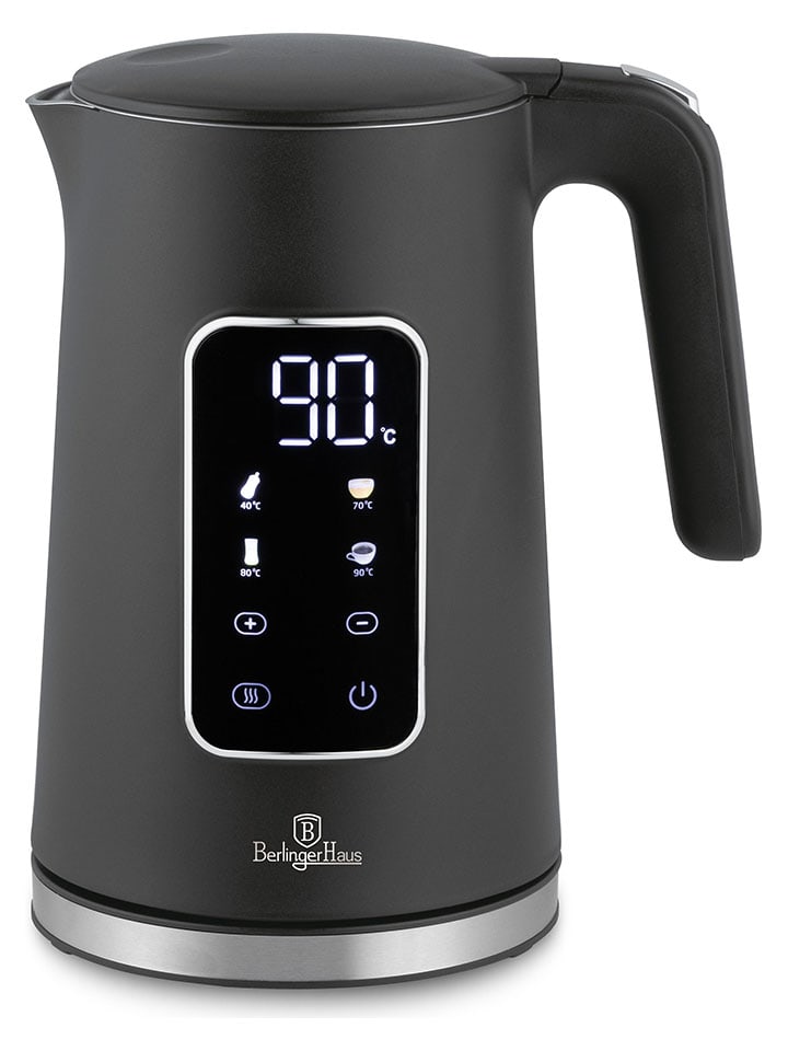 Waterkoker antraciet - 1,7 l