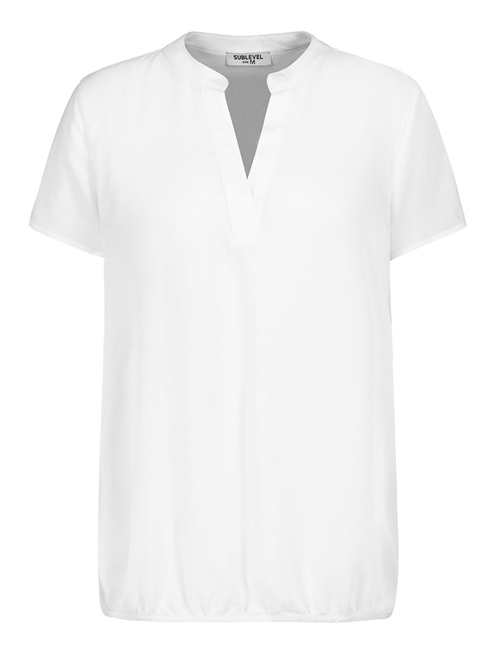 Bluse in Weiß