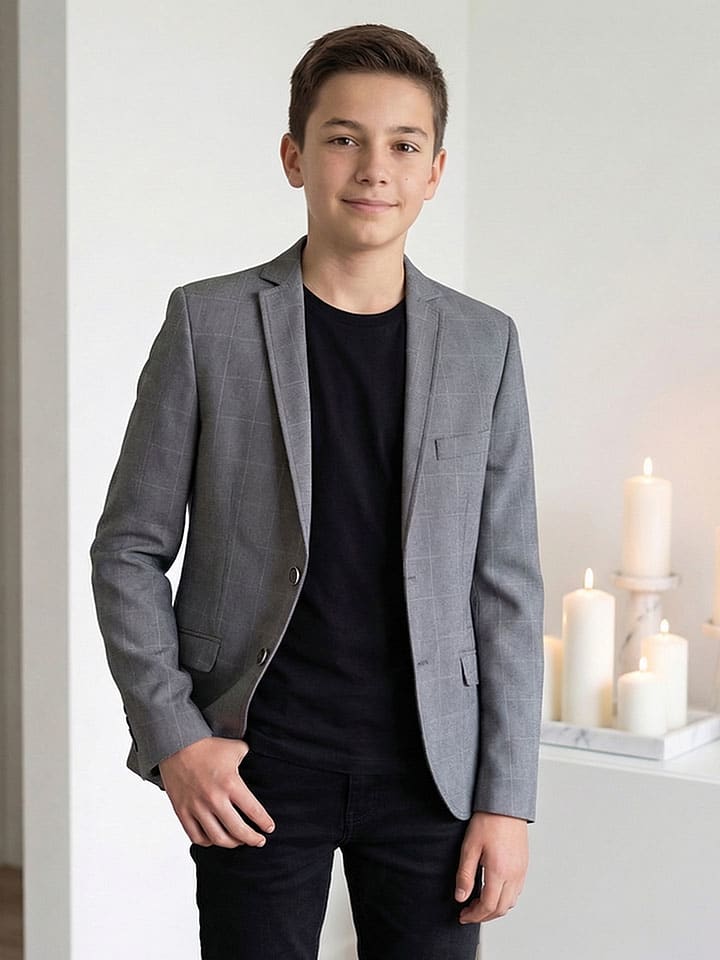 Sakko - Regular fit - in Grau