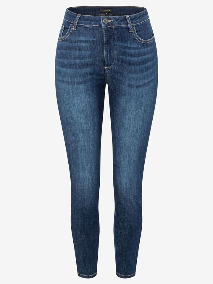Dżinsy - Slim fit - w kolorze granatowym
