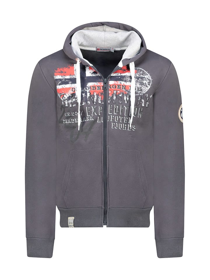 Sweatvest "Gelegant" grijs
