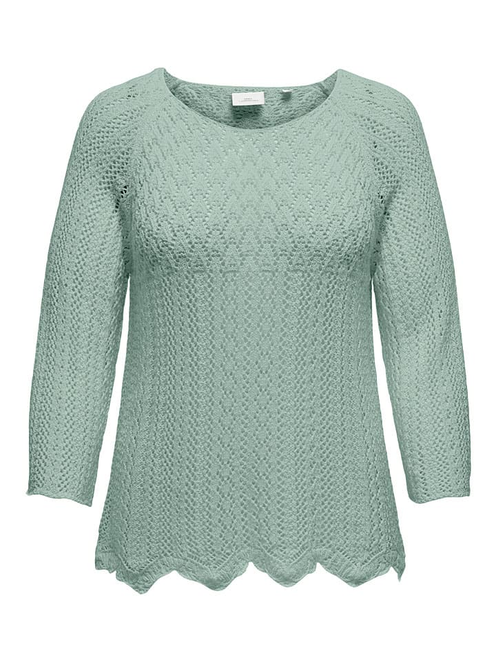 Sweter w kolorze miętowym