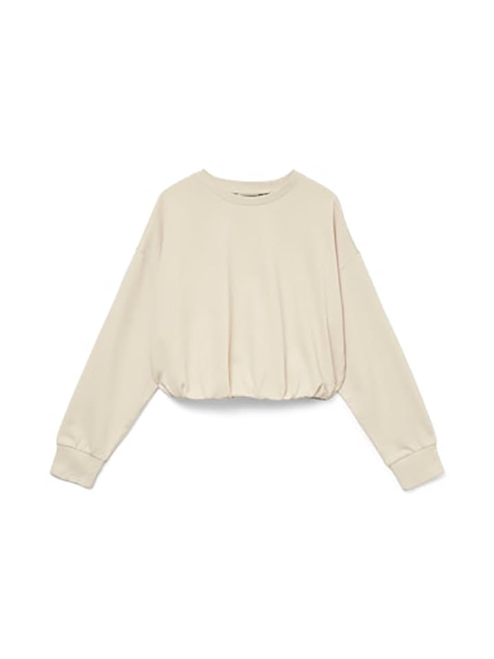 Sweatshirt in Sand