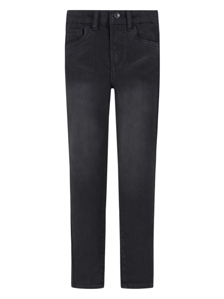 Dżinsy - Skinny fit - w kolorze czarnym