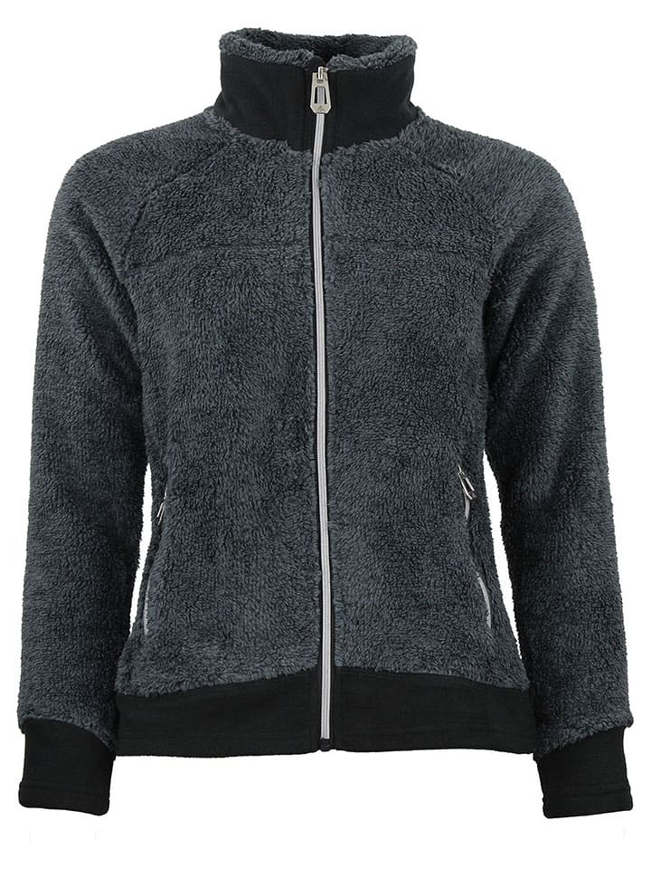 Fleecejacke "Achef" in Anthrazit