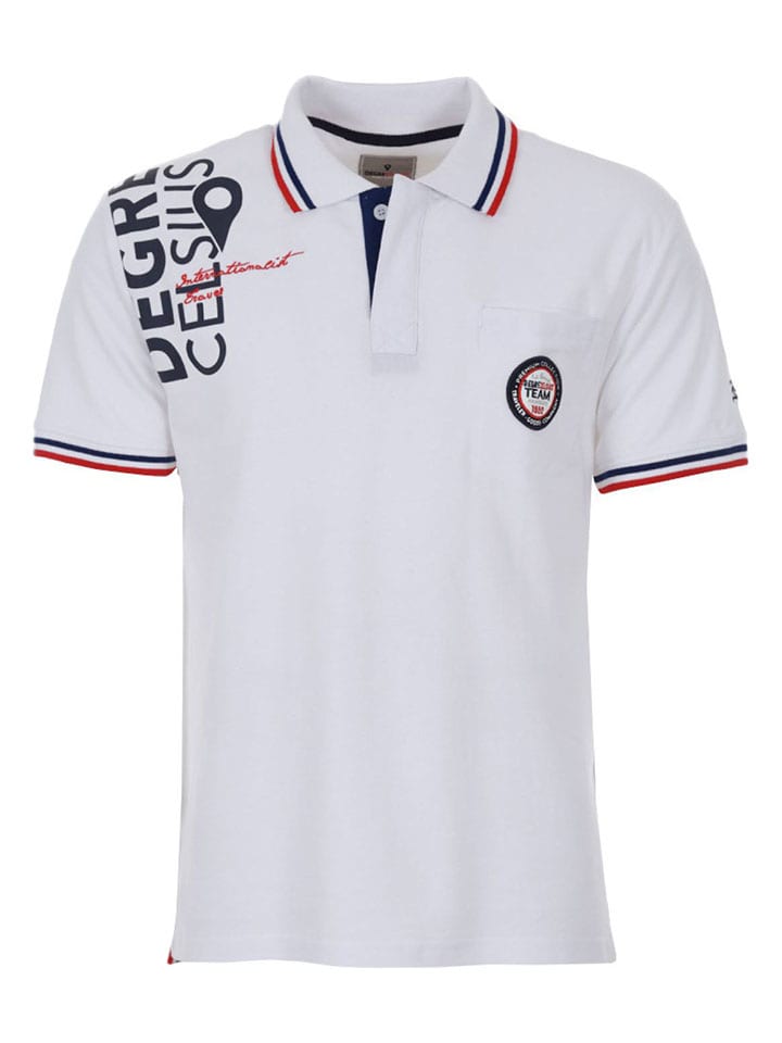 Koszulka polo "Calor" w kolorze białym