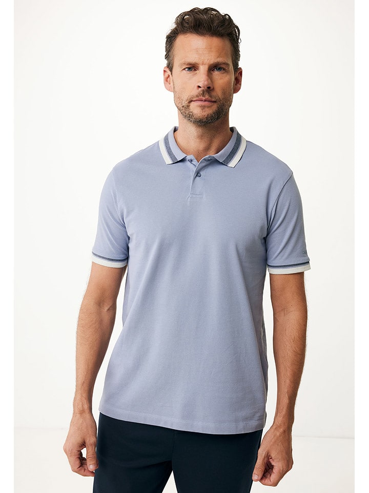 Poloshirt in Blau