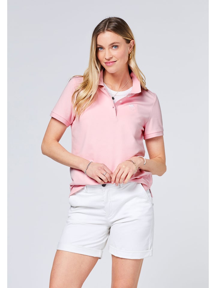 Poloshirt in Rosa
