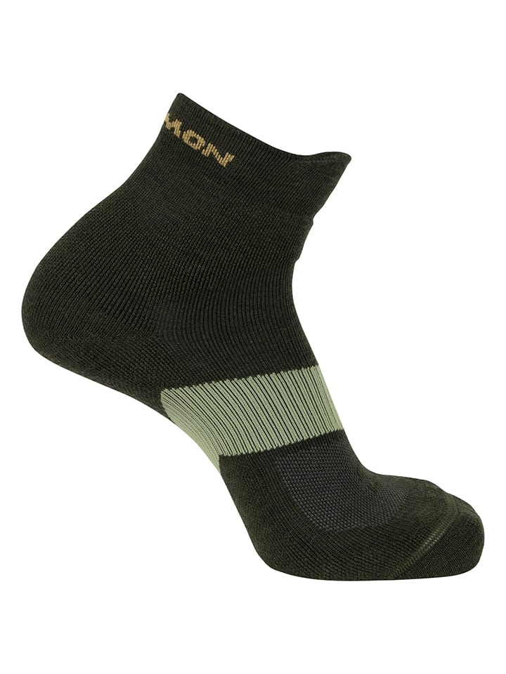 Functionele sokken "X Ultra Quarter" kaki