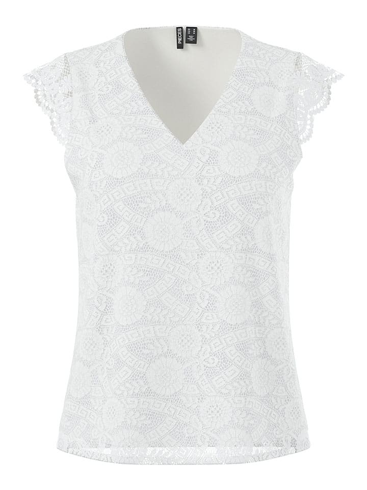 Blousetop "Olline" wit