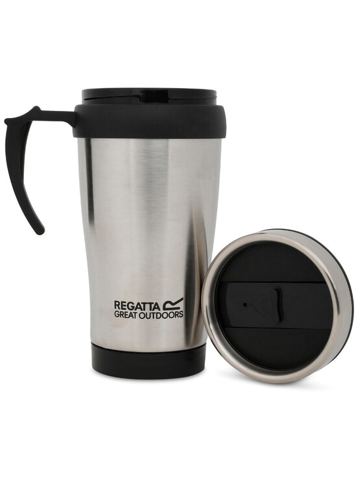 Kubek termiczny "Tumbler" w kolorze srebrnym - 450 ml