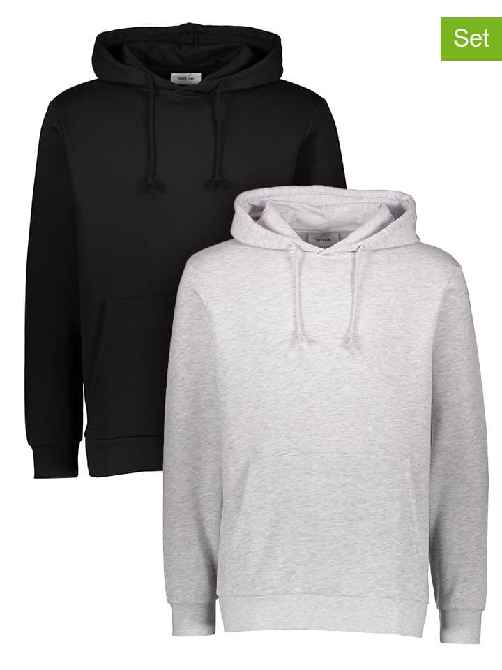 Only-Sons Herren-Hoodies • Outlet SALE -80%