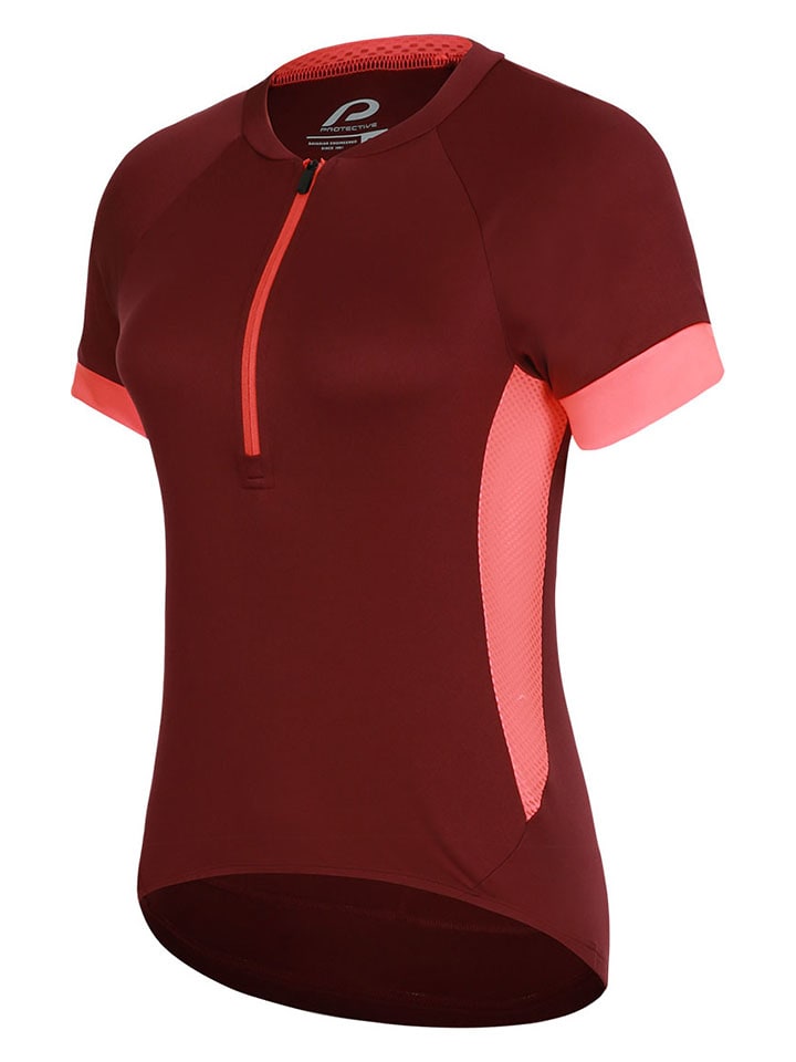 Fahrradtrikot "Heart and Mind" in Bordeaux