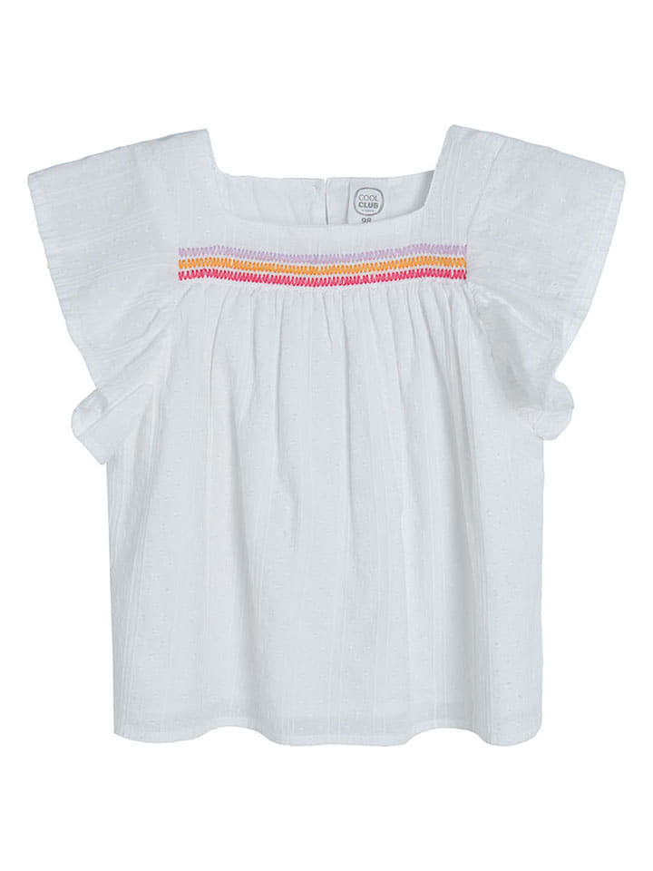 Bluse in Weiß
